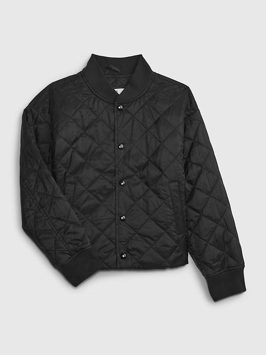 Image number 2 showing, Kids Recycled Lightweight Quilted Puffer Jacket