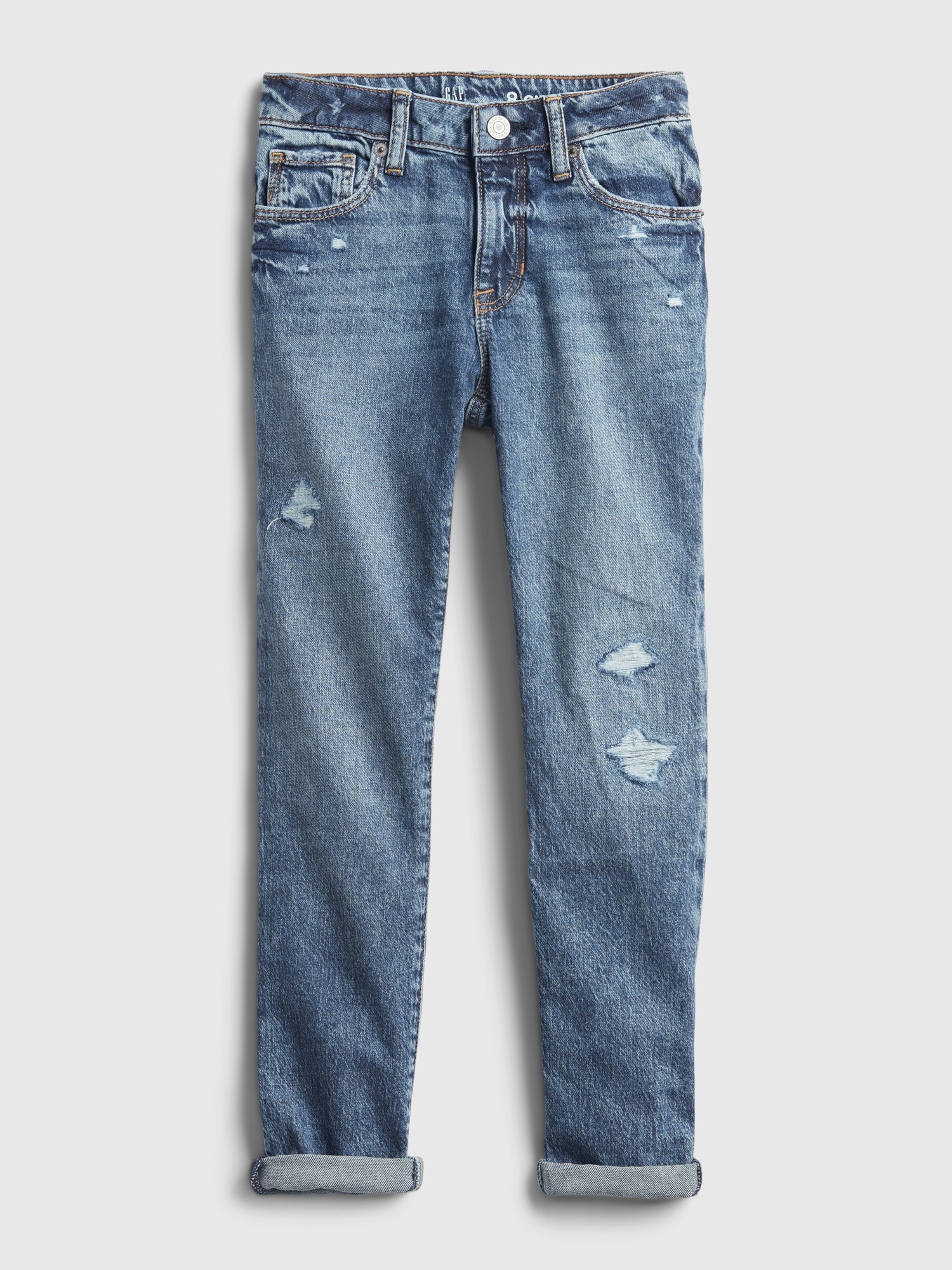 Kids Mid Rise Girlfriend Jeans | Gap