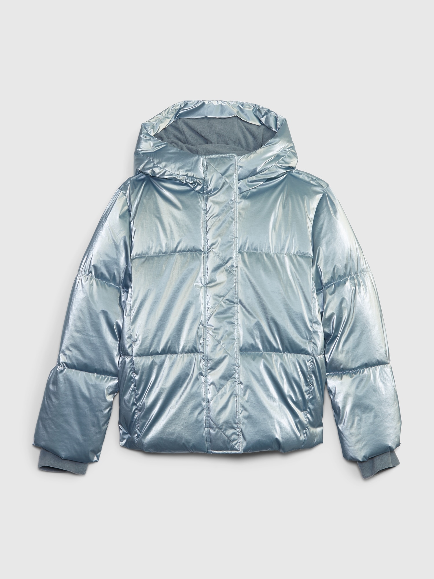 Kids Nylon Shine Puffer Jacket | Gap