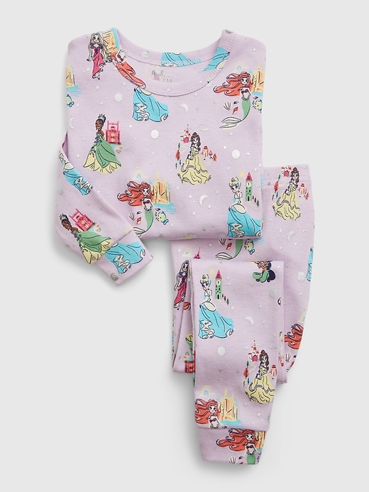 Image number 1 showing, babyGap &#124 Disney Organic Cotton Princess PJ Set