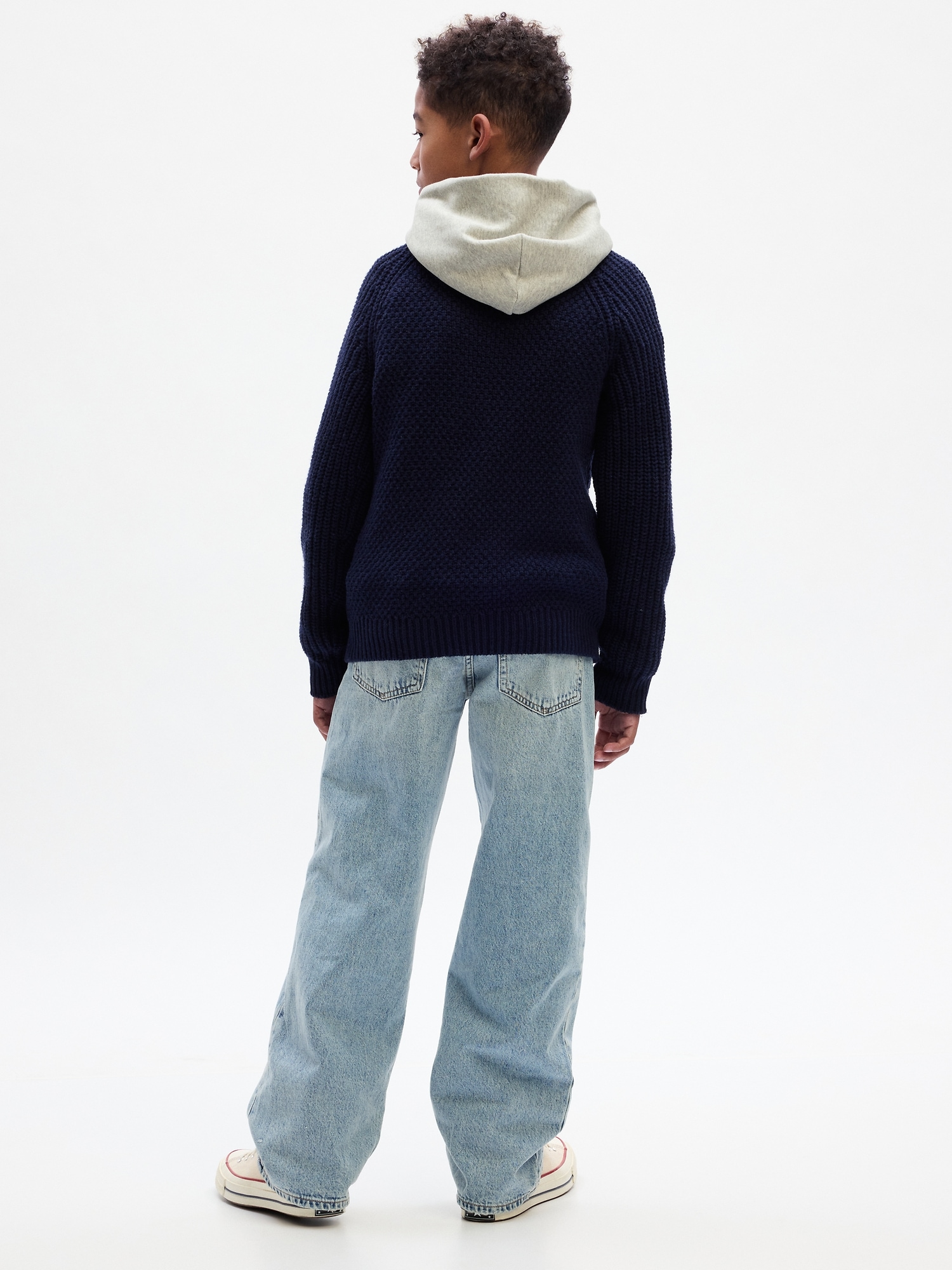 Kids Organic Cotton \'90s Loose Jeans | Gap