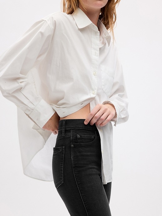 Image number 3 showing, High Rise Vintage Slim Jeans