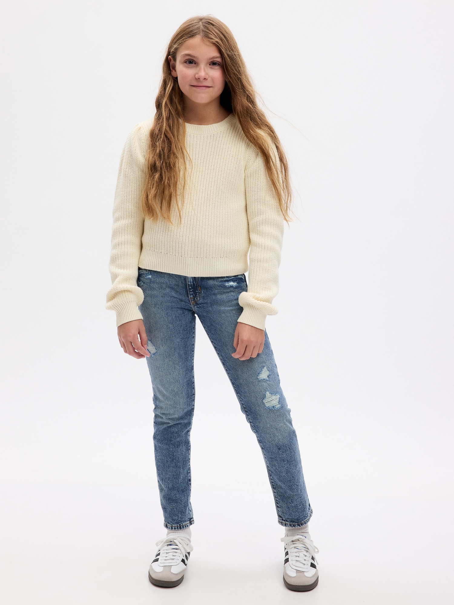 Gap Kids Mid Rise Girlfriend Jeans