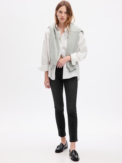 Image number 1 showing, High Rise Vintage Slim Jeans