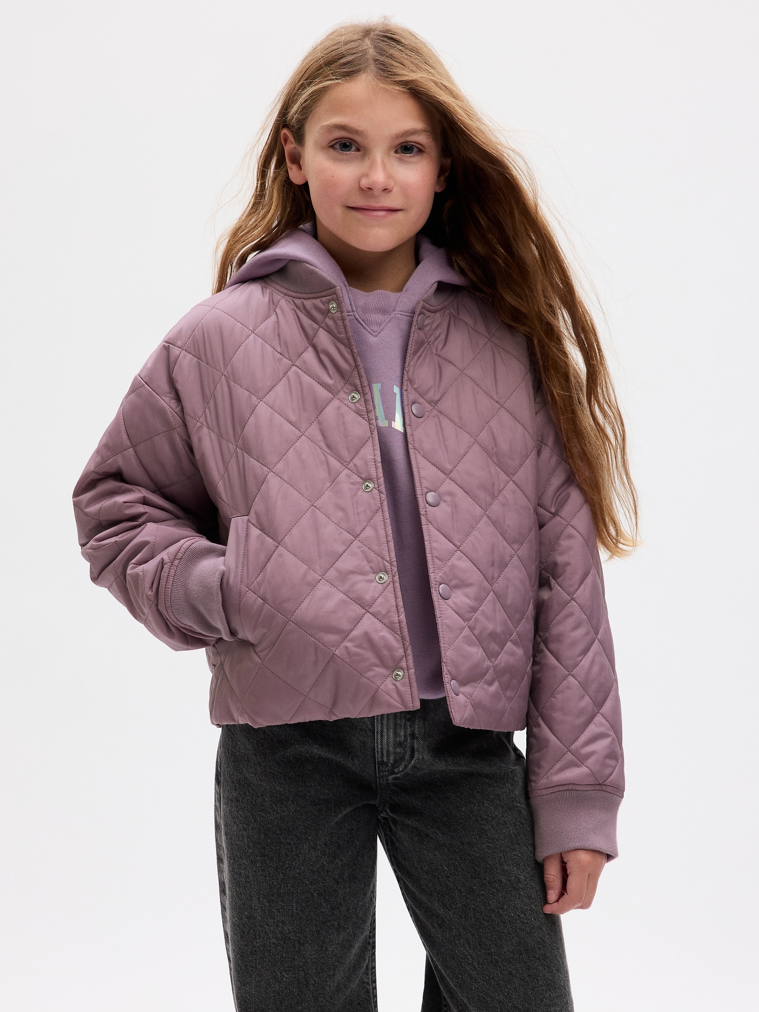 Kids Recycled Lightweight Quilted Puffer Jacket | Gap
