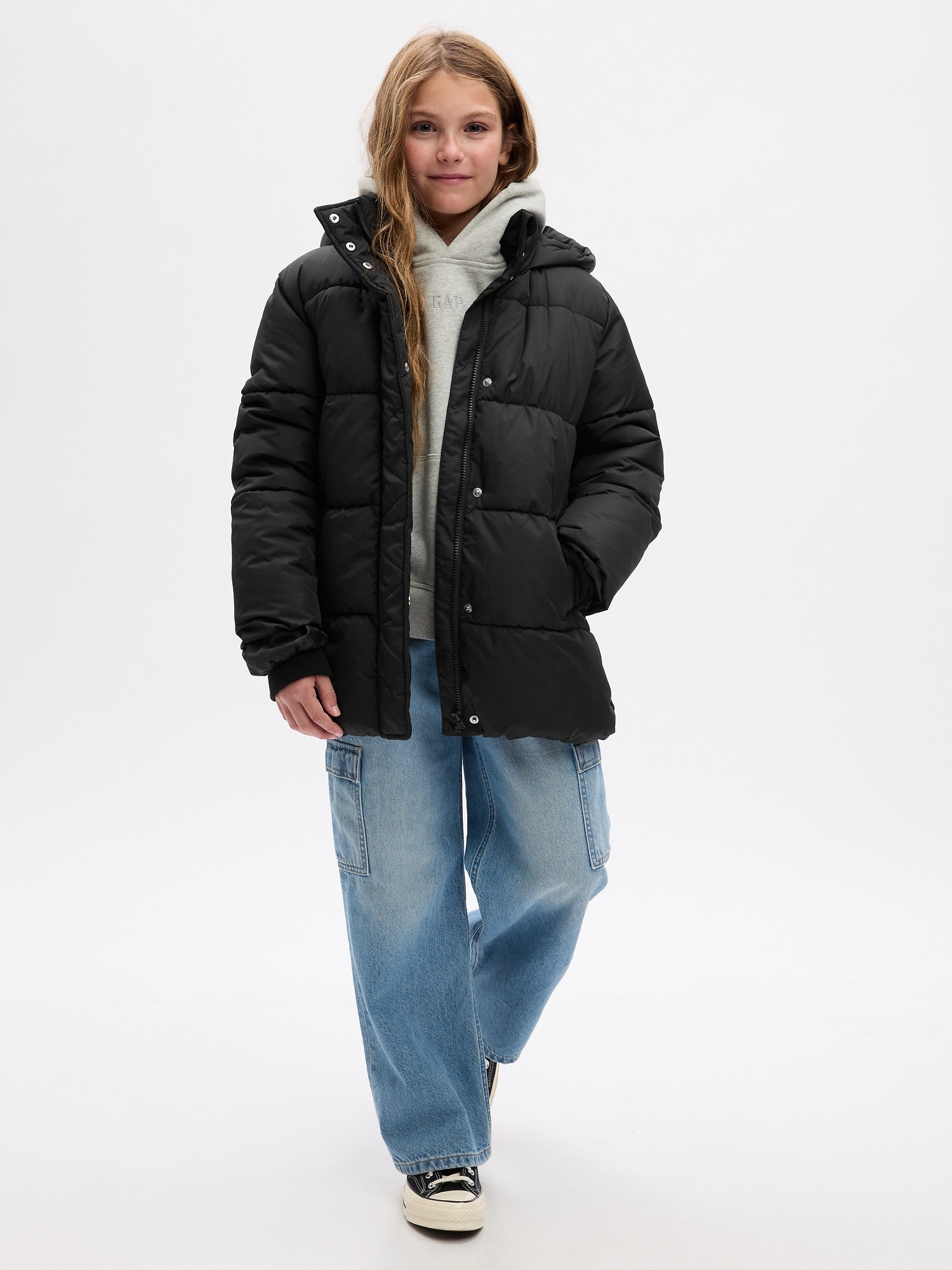 Gap Kids Recycled Heavyweight Puffer Jacket