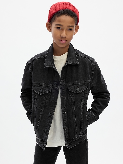 Image number 1 showing, Kids Denim Icon Jacket