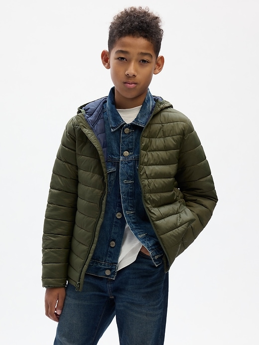 Image number 5 showing, Kids Recycled Lightweight Puffer Jacket