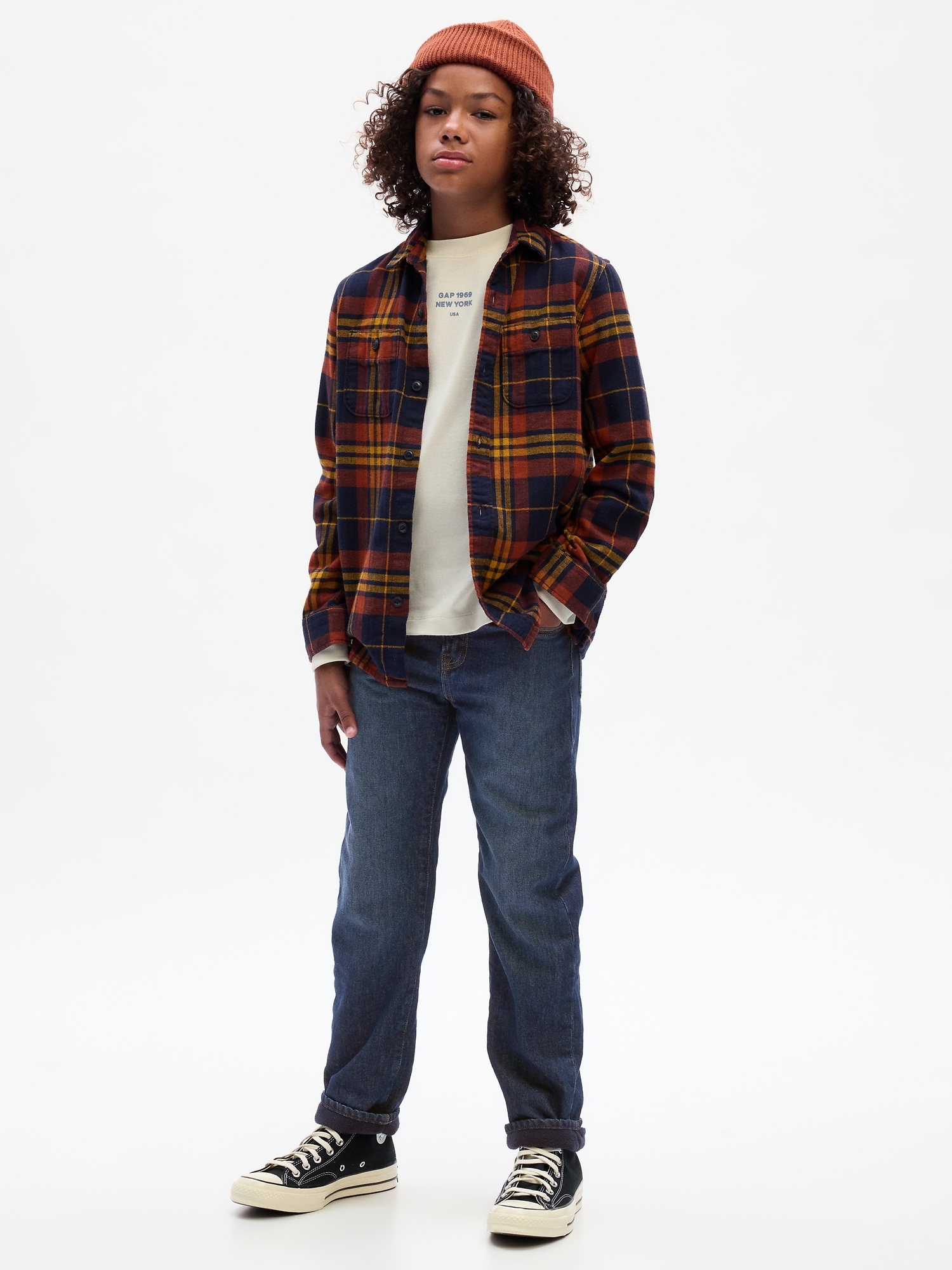 Gap Kids Lined Original Straight Jeans