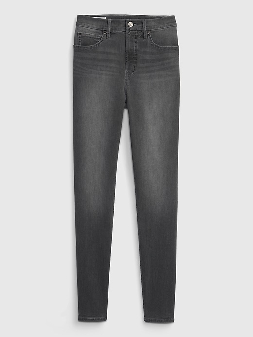 Image number 6 showing, High Rise True Skinny Jeans