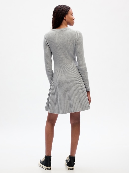 CashSoft Pleated Mini Sweater Dress | Gap