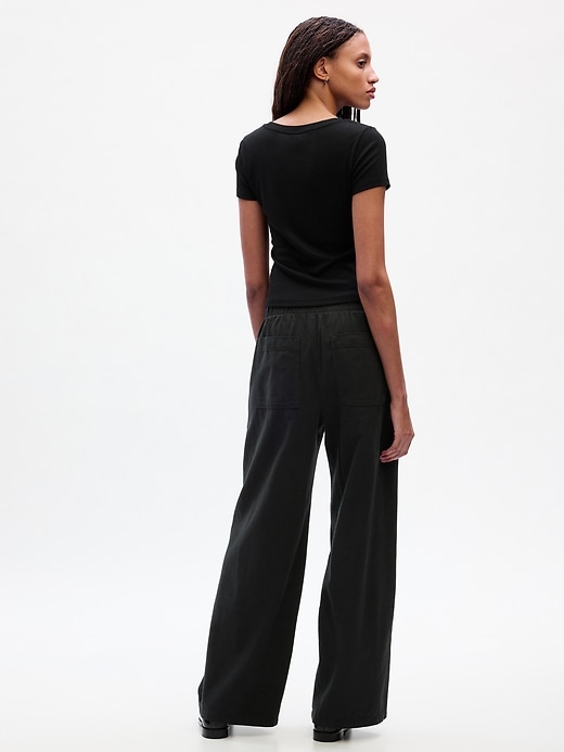 Kids Wide-Leg Pull-On Pants | Gap