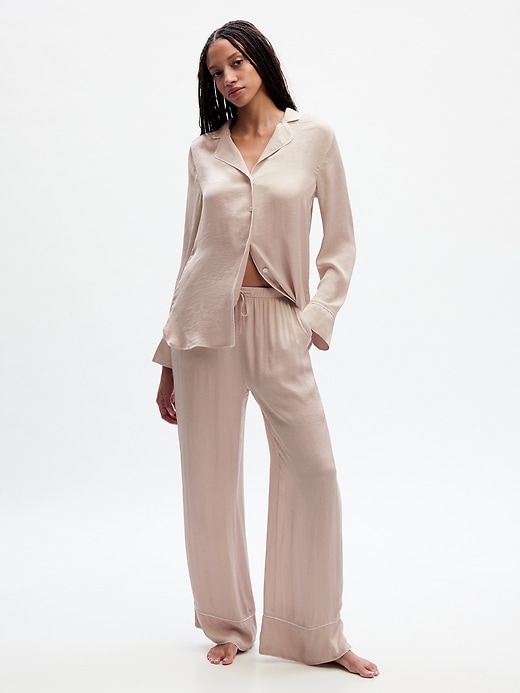 Gap shop satin pajamas