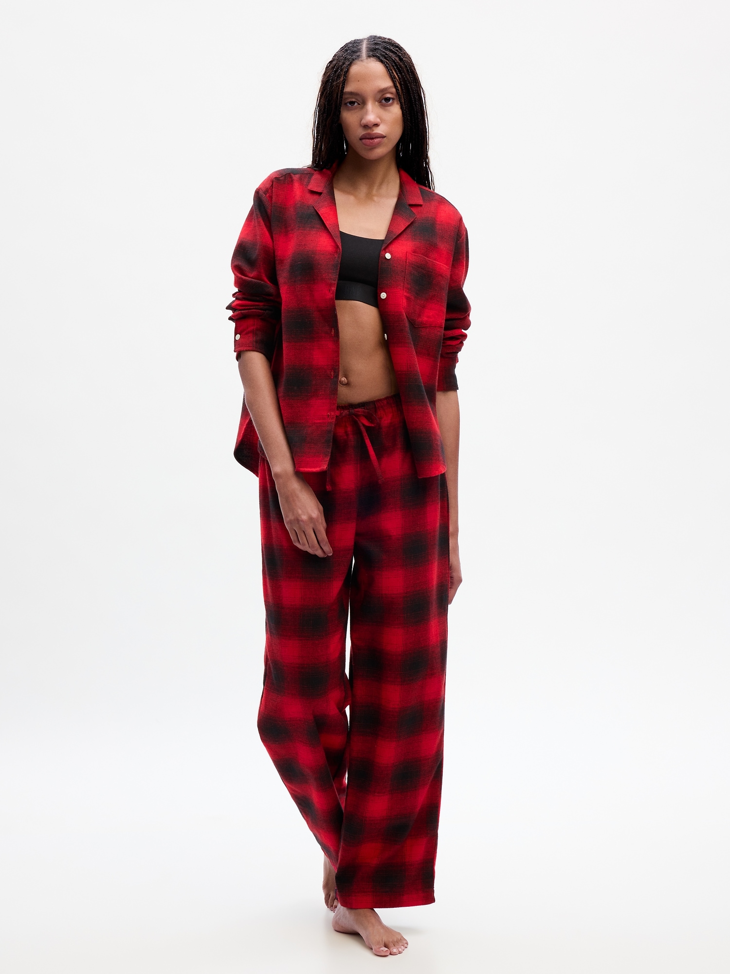 Flannel PJ Set Gap