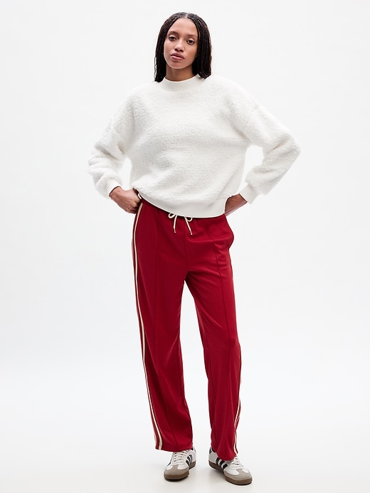 Image number 1 showing, Vintage Soft Mockneck Pullover