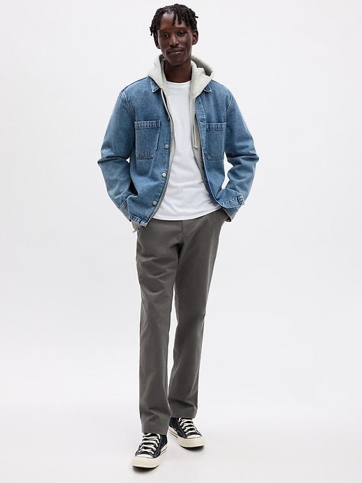 Image number 1 showing, Modern Khakis in Straight Fit with GapFlex