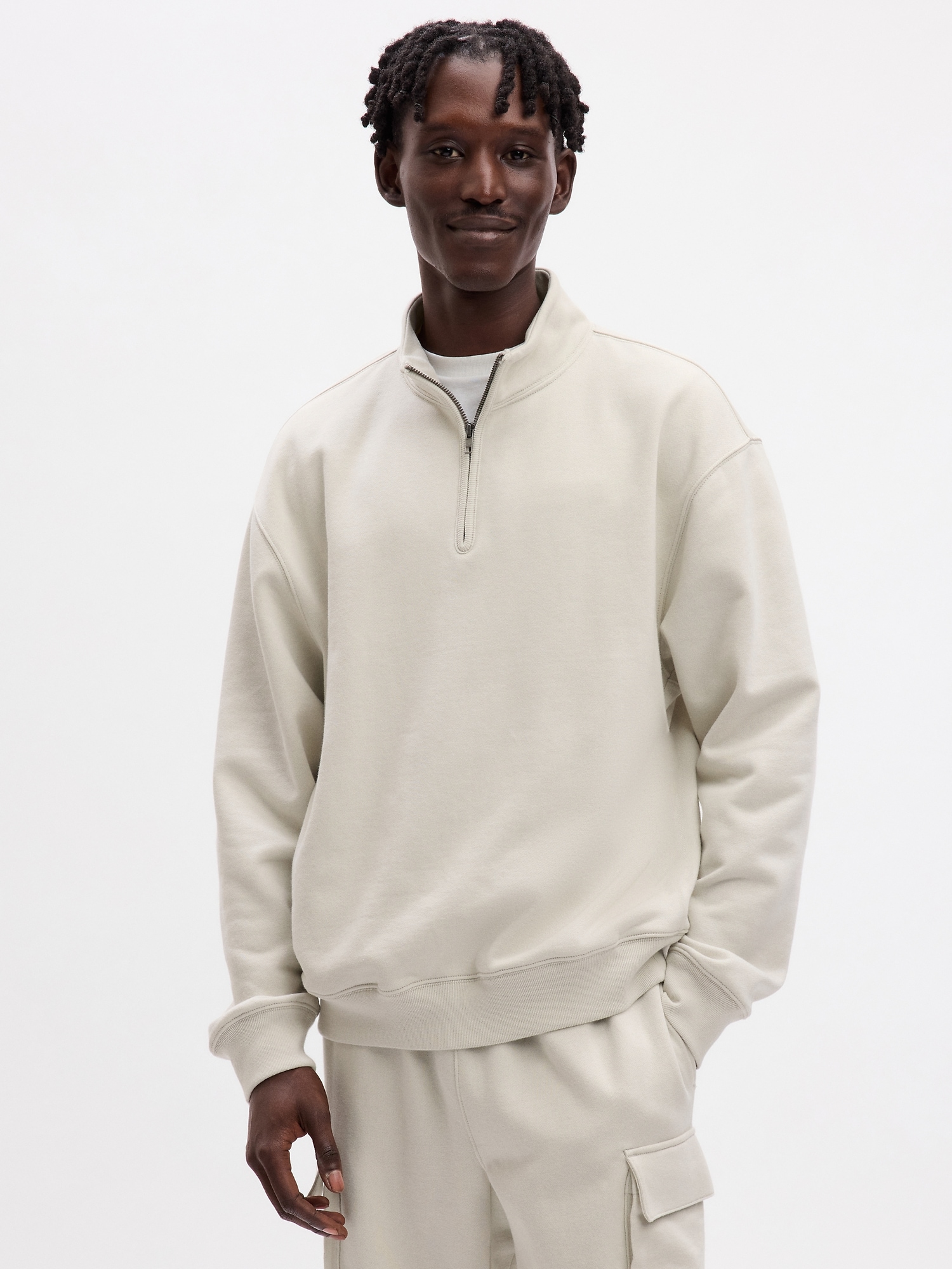 Heavyweight Quarter-Zip Pullover