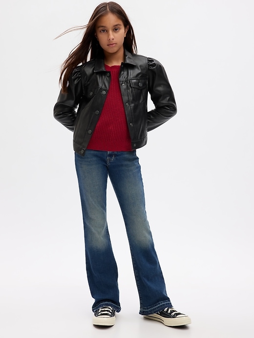 Image number 1 showing, Kids High Rise '70s Flare Jeans