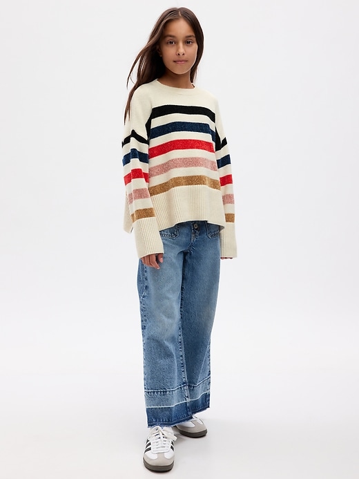 Image number 1 showing, Kids 24/7 Split-Hem Sweater