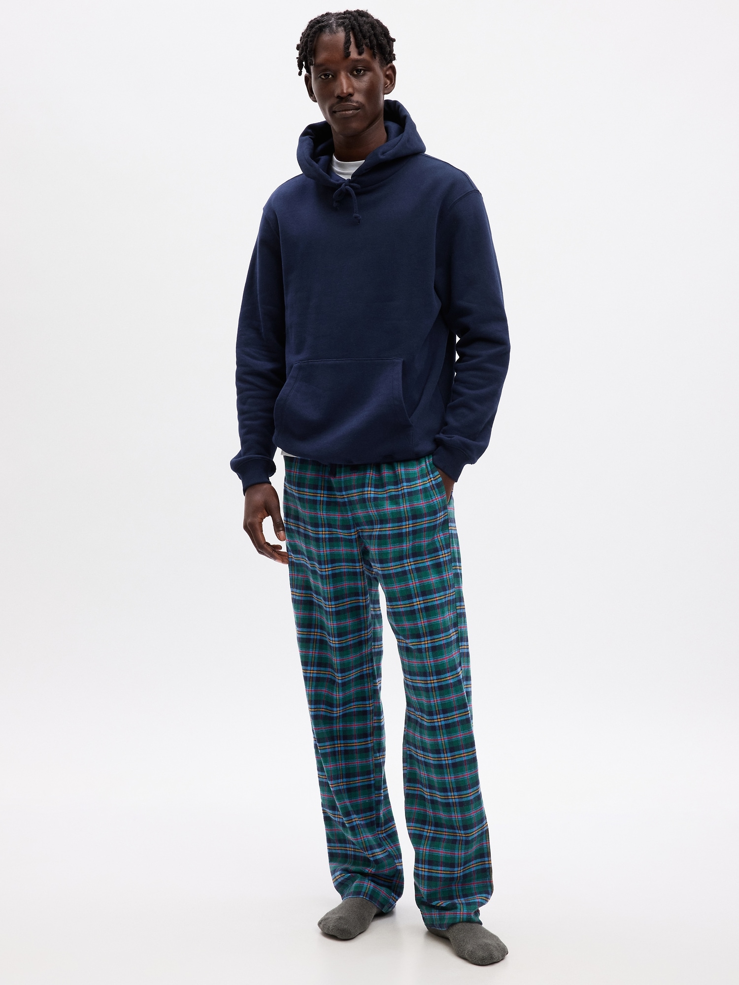 Gap flannel pj pants shop