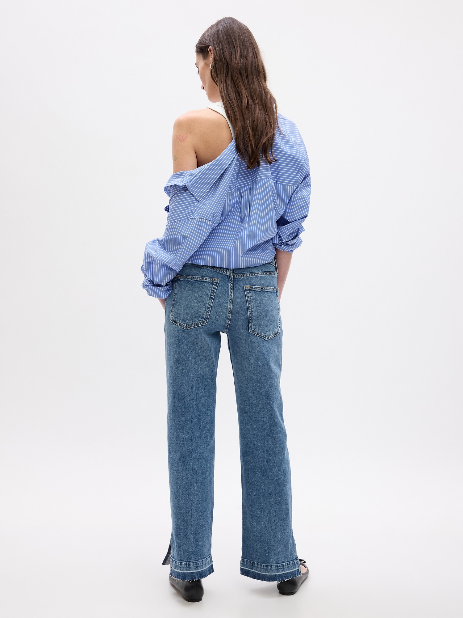 Mid Rise Cotton '90s Loose Jeans Gap