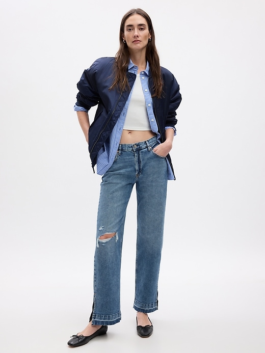 Mid Rise Cotton '90s Loose Jeans | Gap