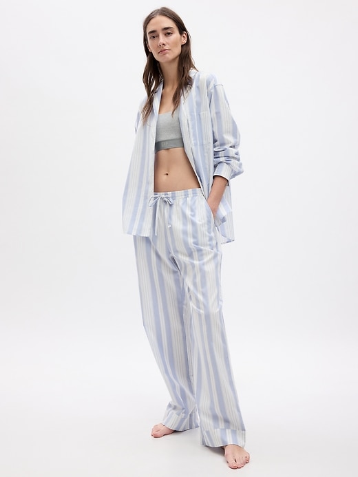 Image number 9 showing, Poplin PJ Pant