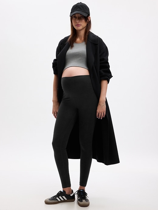 Image number 6 showing, Maternity Everyday Full Panel Leggings