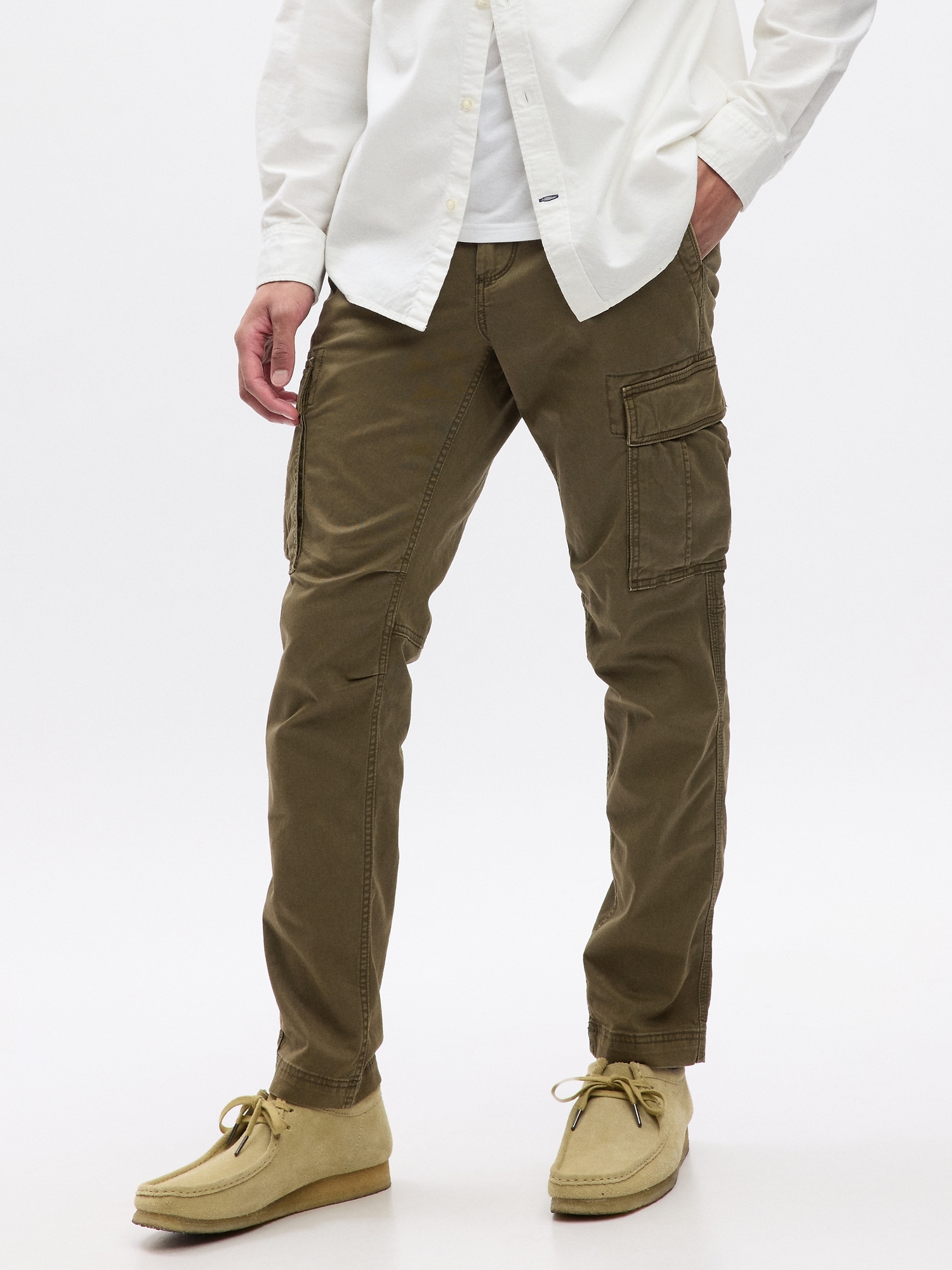 Buy Stylish Brown Cargo Pants Mens Online in India
