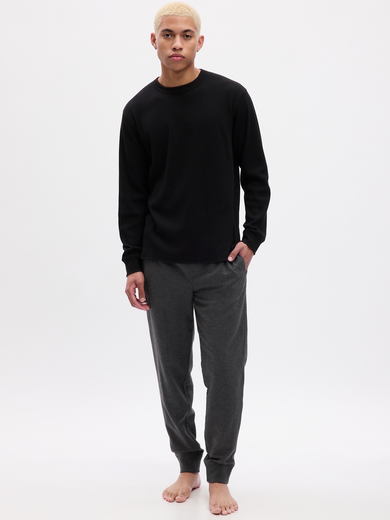 flannel-pj-joggers-gap