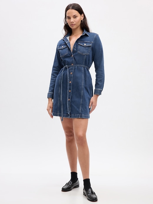 mini dress sequins Charming Blue Sequin Mini Dress - US 4