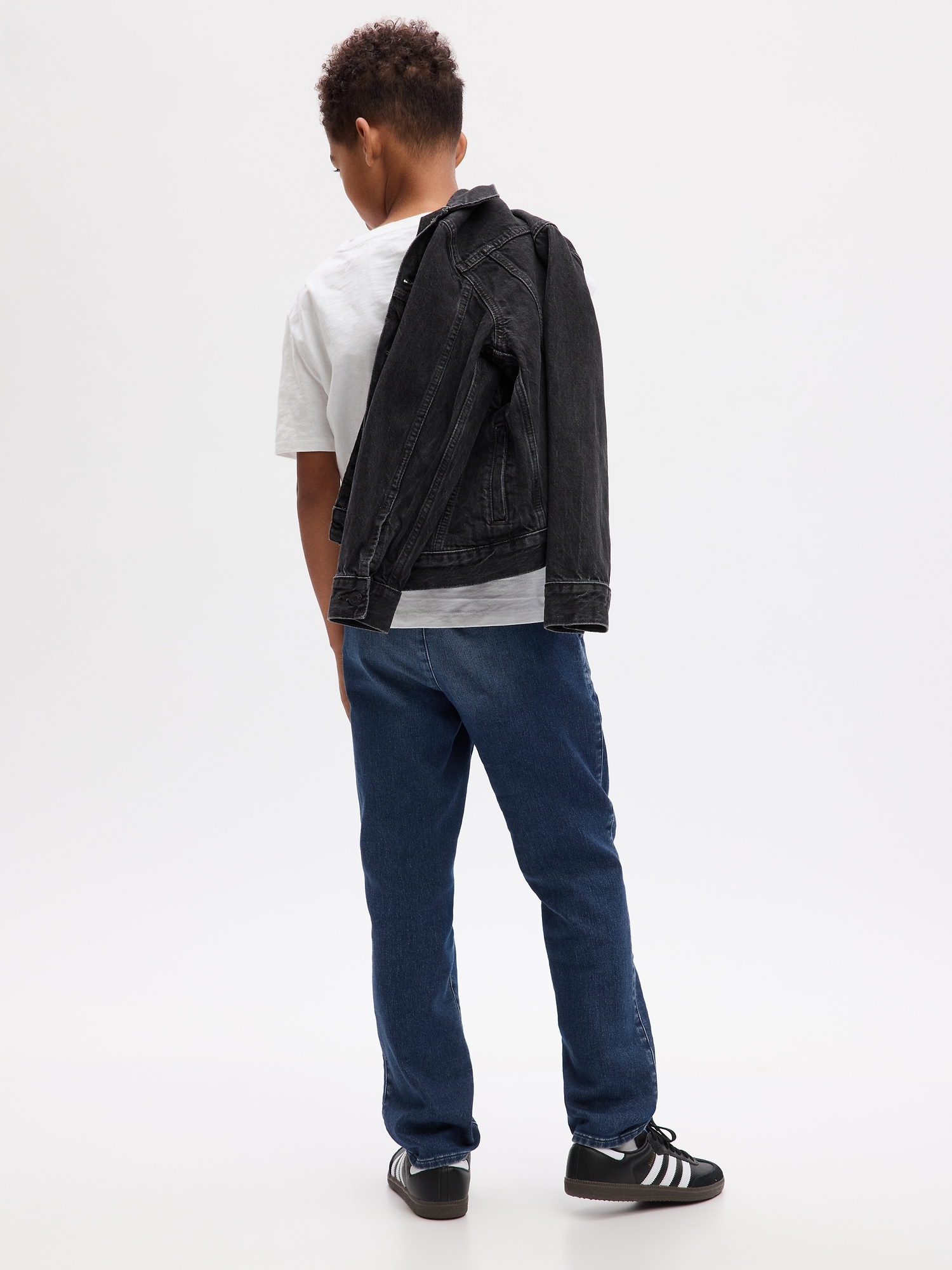 Gap denim joggers hot sale