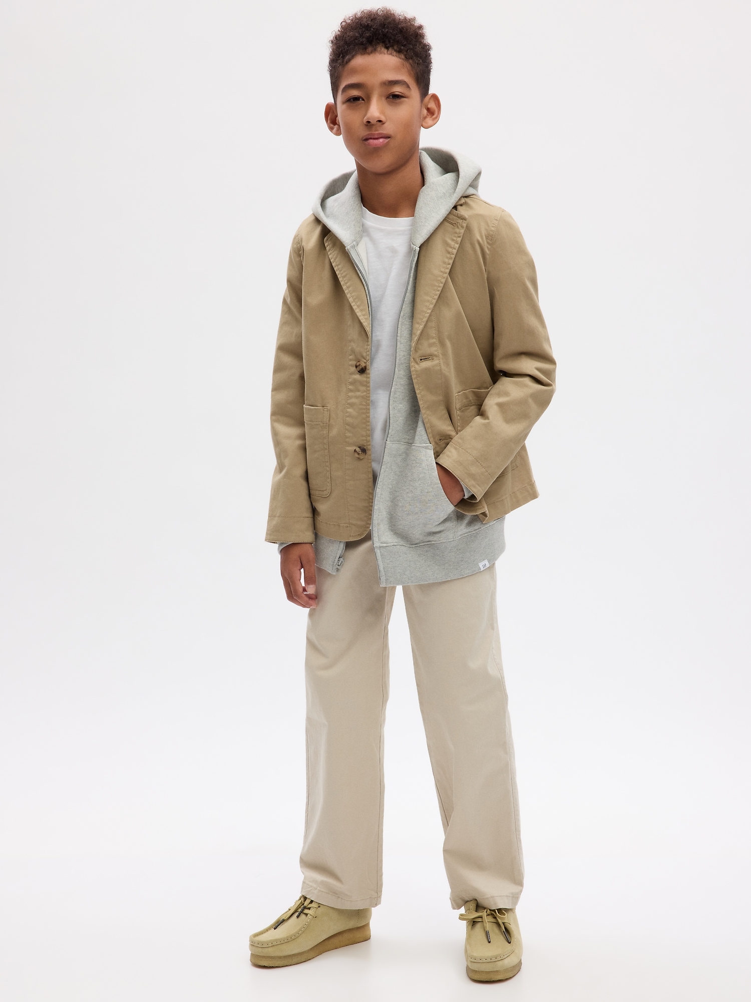 Kids Khaki Blazer