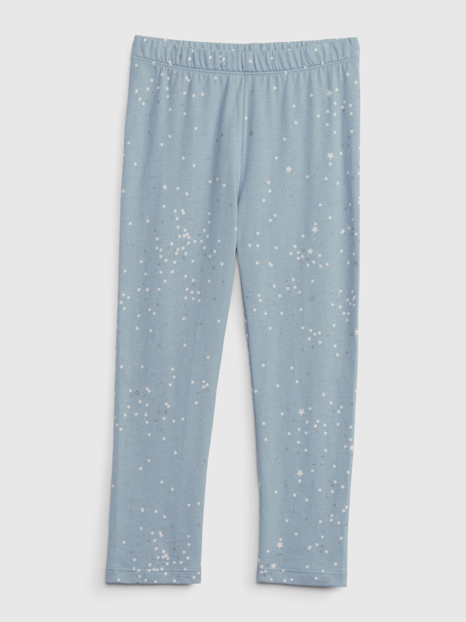 Gap Baby Organic Cotton Mix And Match Print Leggings In Sky Blue