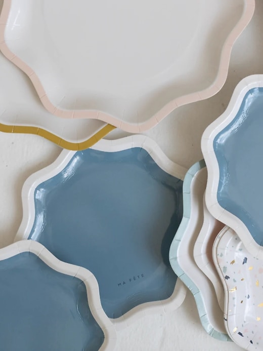 Image number 2 showing, Ma Fete Signature Serving Plate 8 Pack