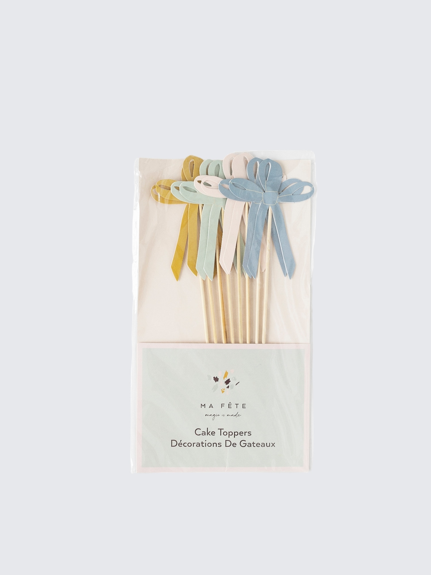 Gap Ma Fete Signature Cake Toppers 8 Pack