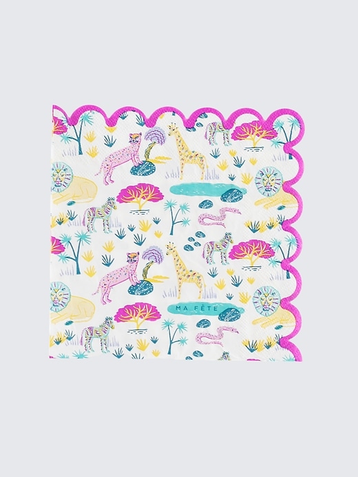 Image number 3 showing, Ma Fete Safari Cheetah Table Mini Party Kit