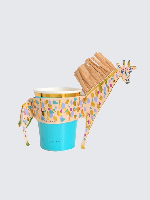 Image number 4 showing, Ma Fete Safari Cheetah Table Mini Party Kit