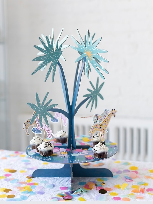 Image number 5 showing, Ma Fete Safari Cheetah Table Mini Party Kit
