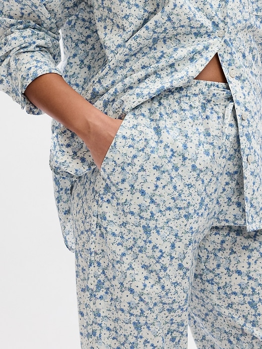 Image number 3 showing, Poplin PJ Pant