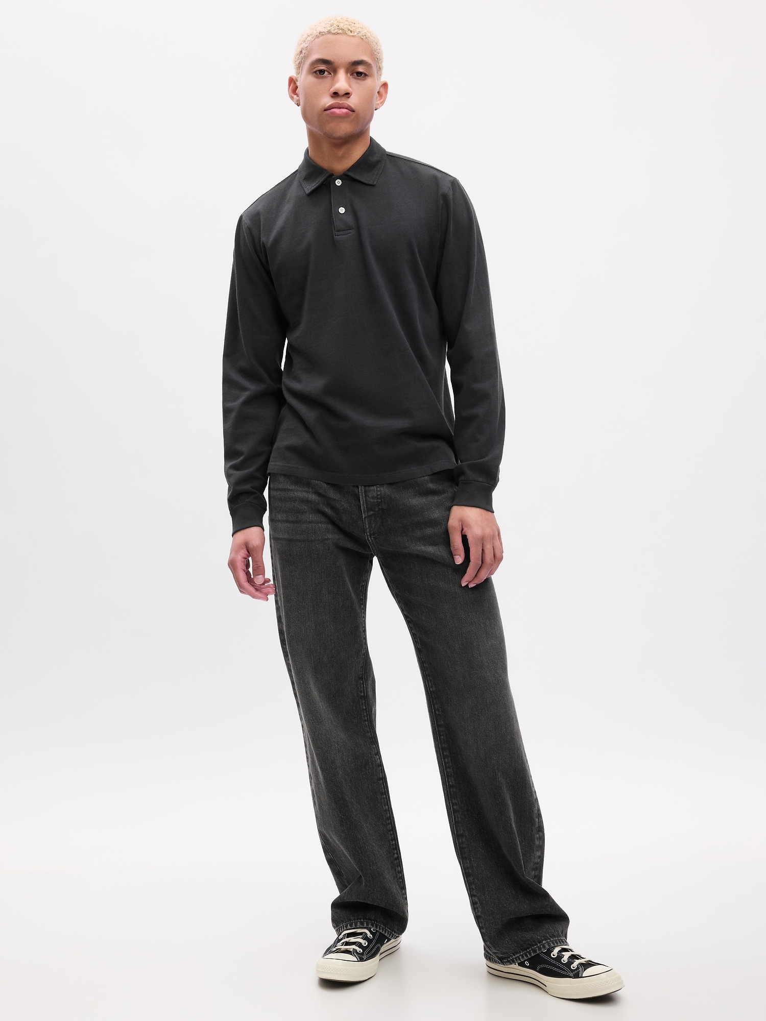 Jersey Polo Shirt Gap