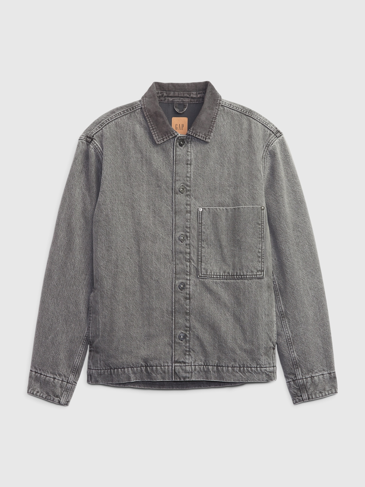 Lined Denim Chore Jacket