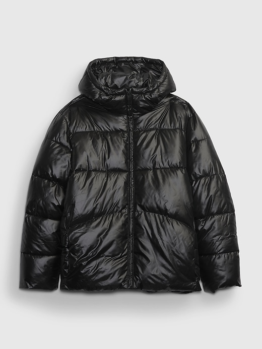 Image number 4 showing, Recycled High Shine Puffer Jacket