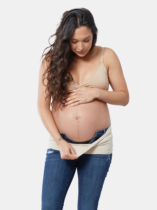 Image number 7 showing, Ingrid and Isabel Everyday Maternity Bellaband 2 Pack