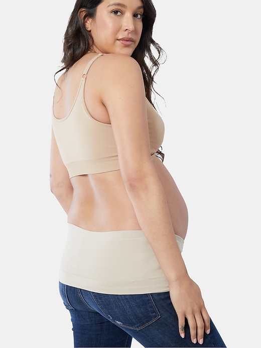 Image number 8 showing, Ingrid and Isabel Everyday Maternity Bellaband 2 Pack
