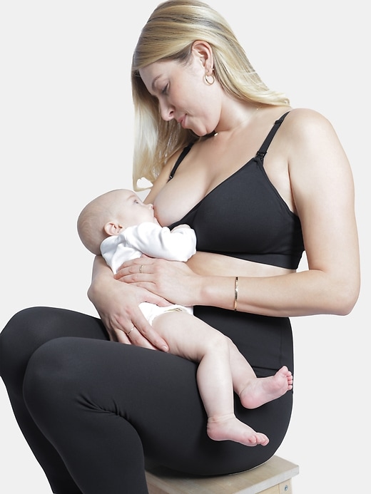 Image number 3 showing, Ingrid and Isabel Maternity Cooling Nursing and Pumping Bra