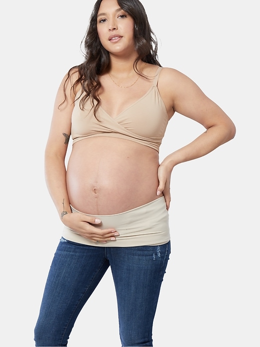 Image number 6 showing, Ingrid and Isabel Everyday Maternity Bellaband 2 Pack