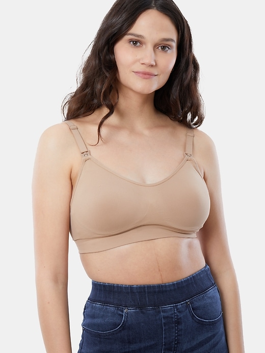 Image number 1 showing, Ingrid and Isabel Maternity Cooling Nursing and Pumping Bra