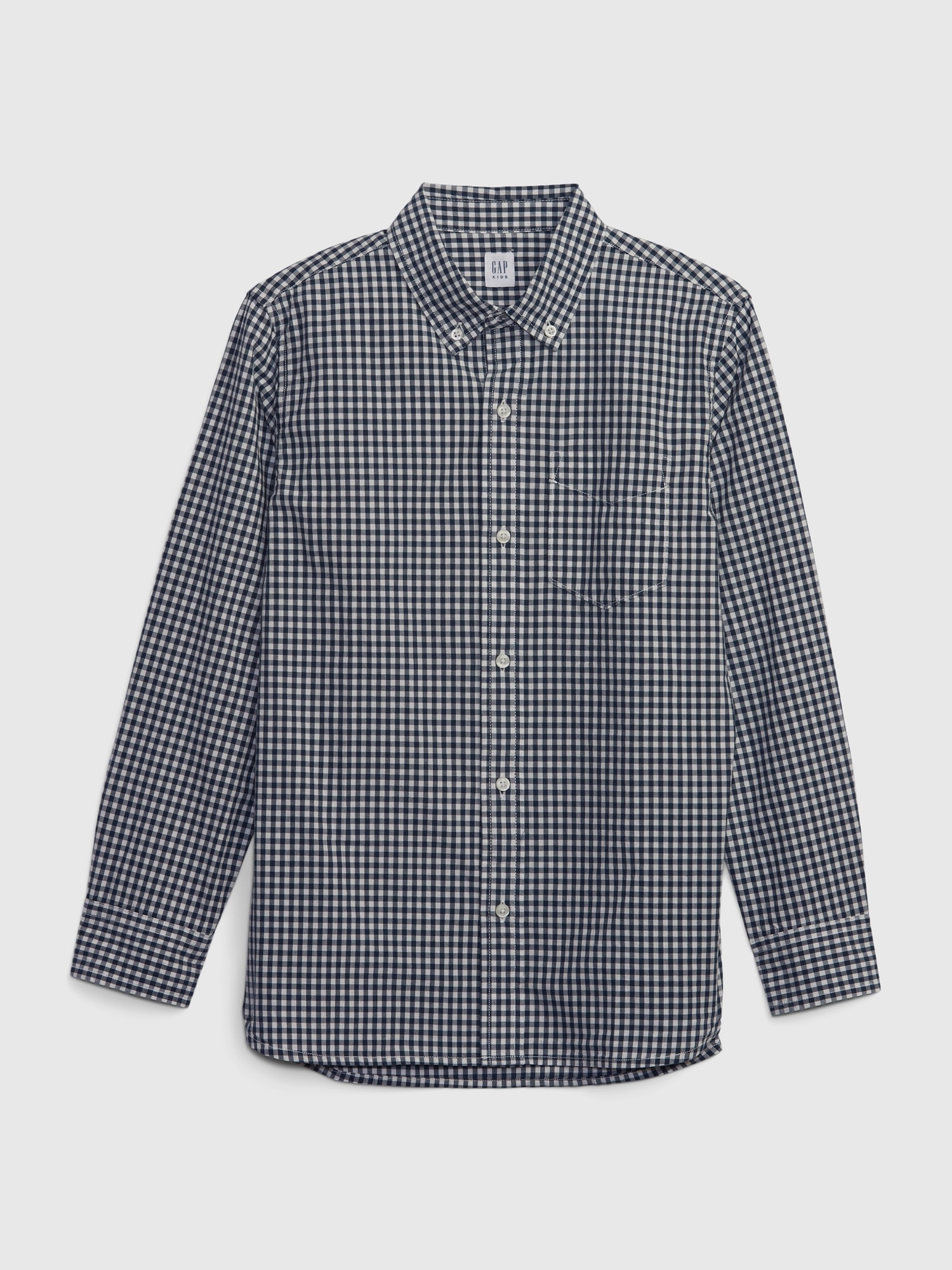 Kids Organic Cotton Poplin Shirt