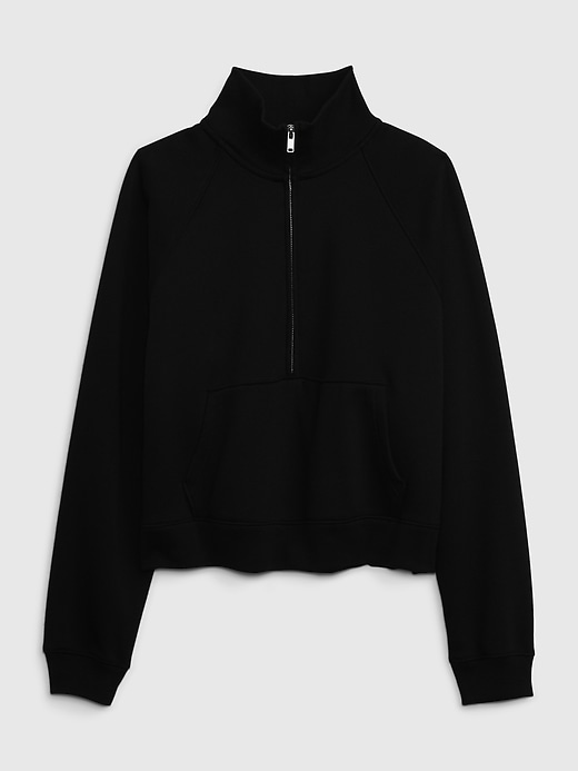 Image number 4 showing, Vintage Soft Cropped Half-Zip Pullover